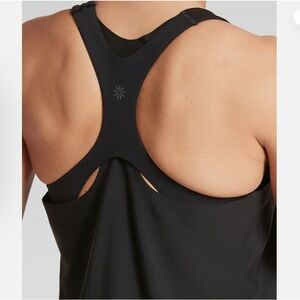 Athleta Black Racerback Tank Top